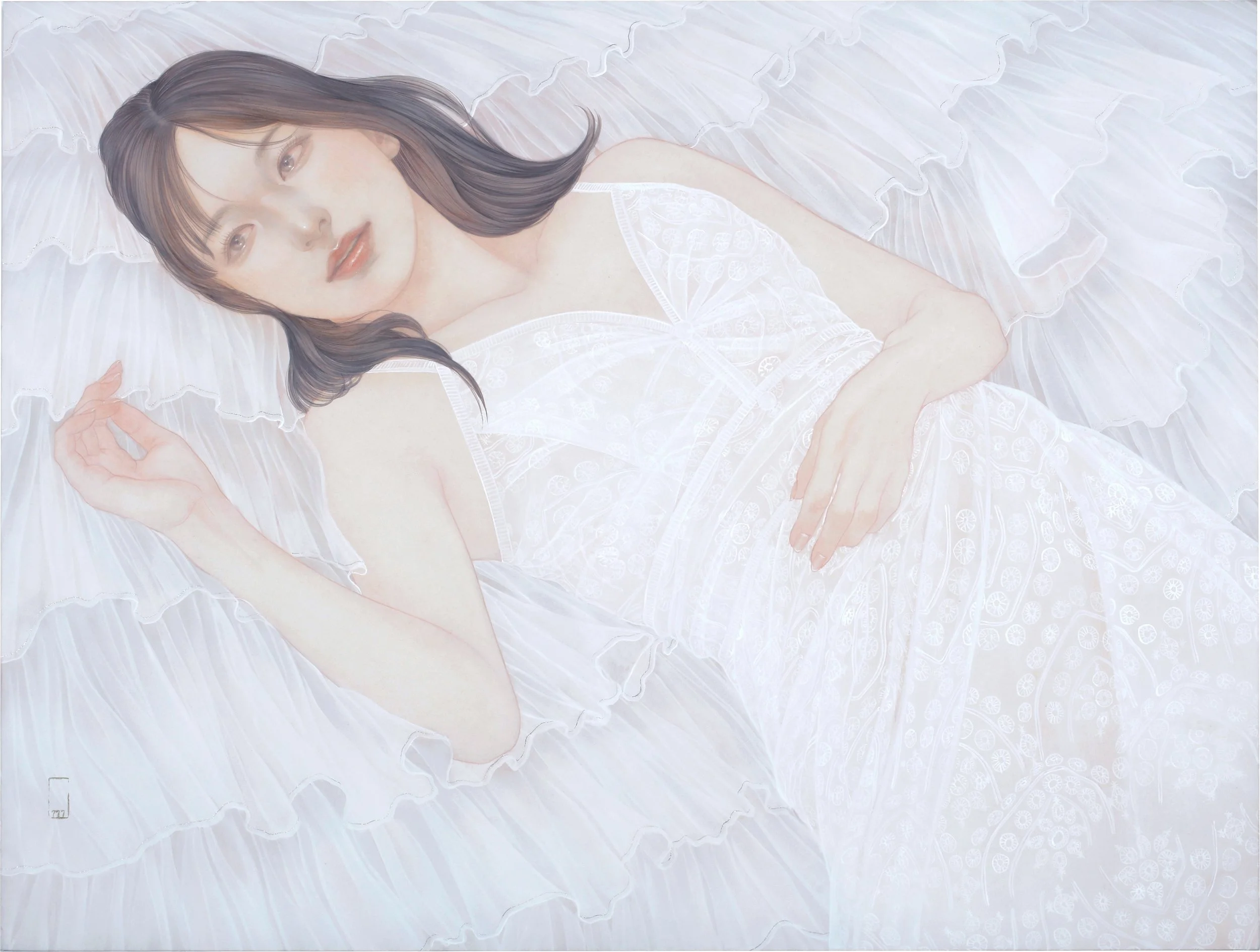 下重ななみ日本画展 — Gallery Sumire | すみれ画廊