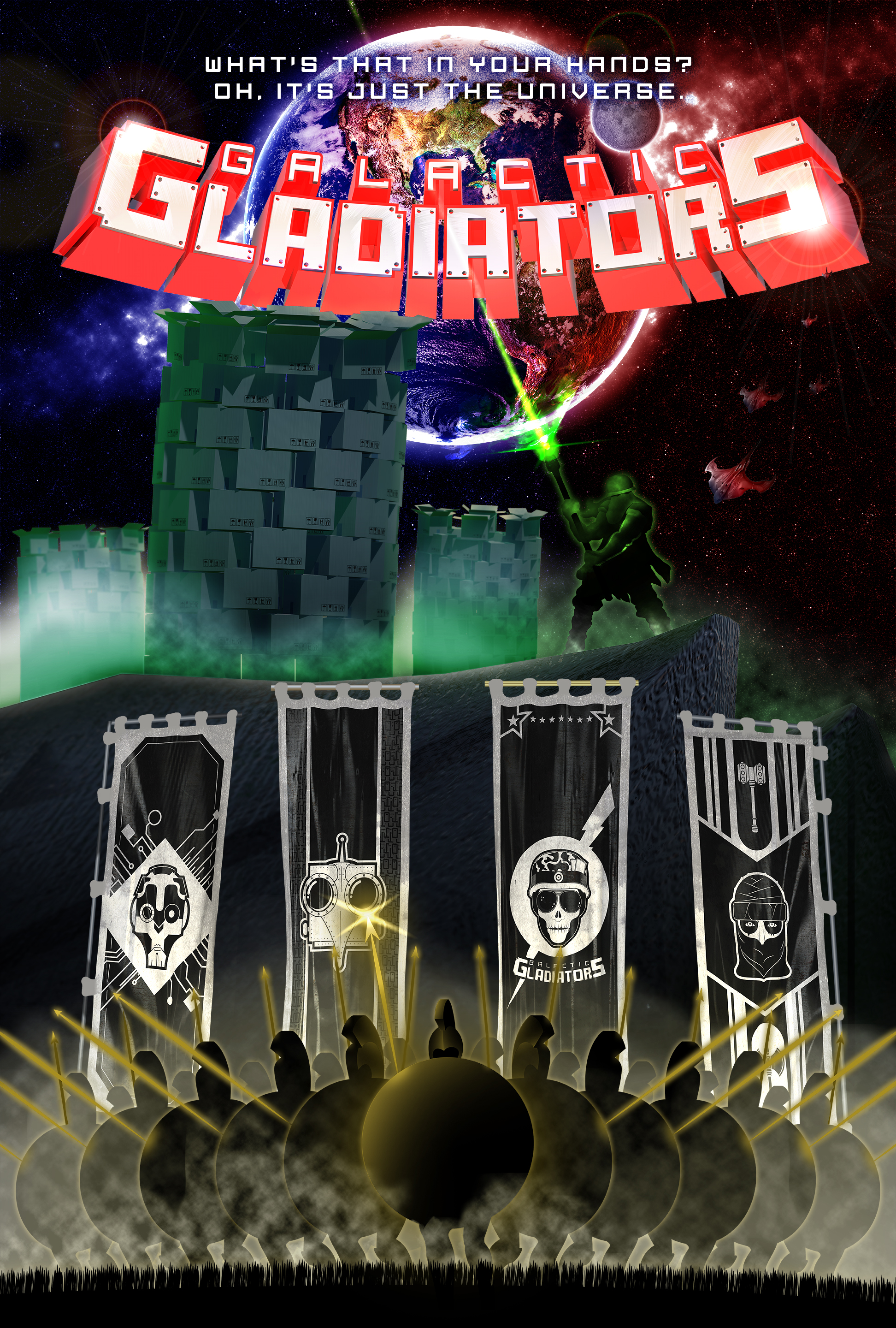 Galactic Gladiators poster final