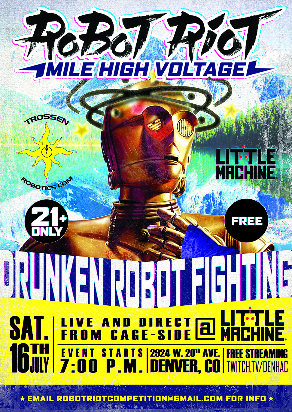 Robot Riot Poster Denver