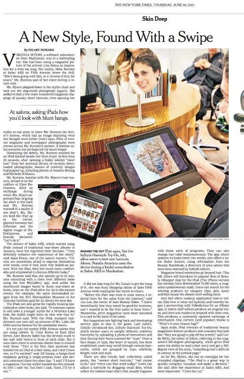 New York Times, Style Section
