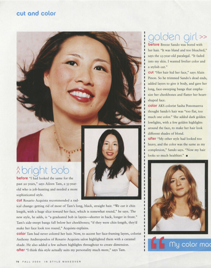 InStyle,Makeover Magazine