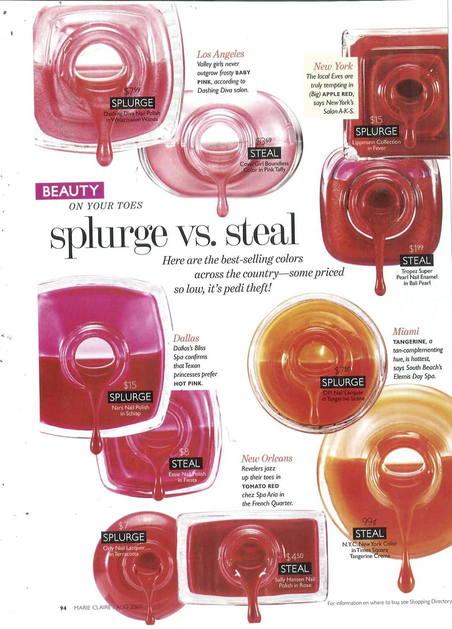 Marie Claire Magazine