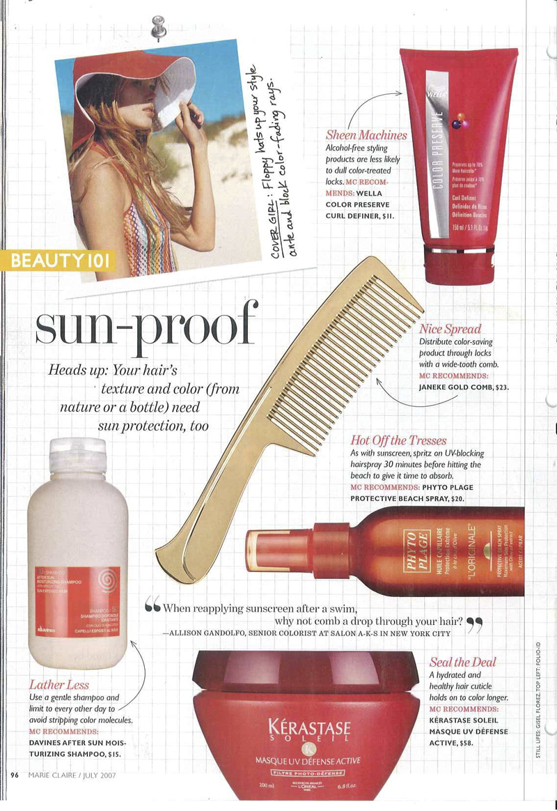 Marie Claire Magazine