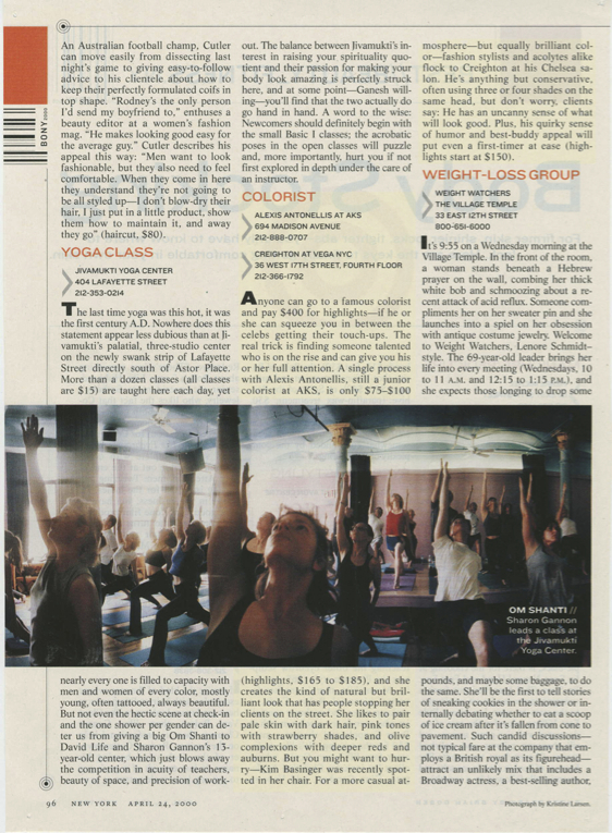 New York Magazine, Best of