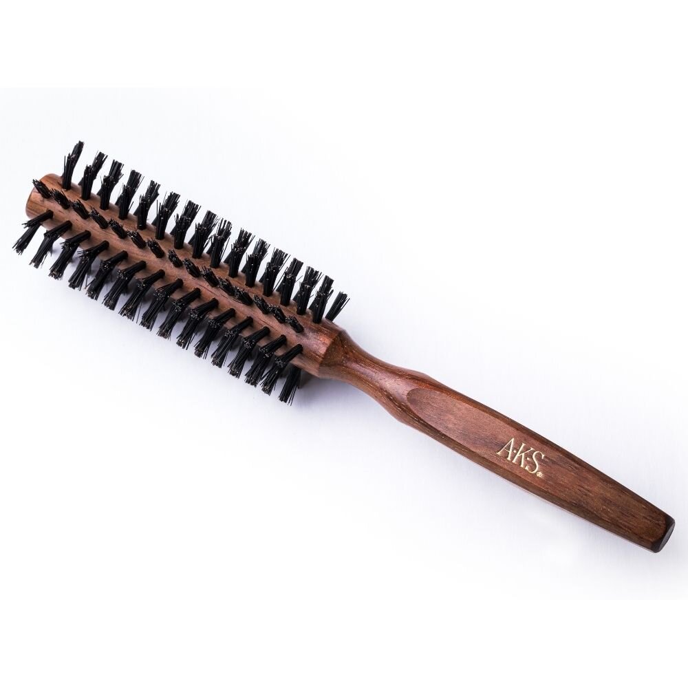 Round brush perfect for straightening coarse curls and smoothing thick  straight hair — SALON AKS