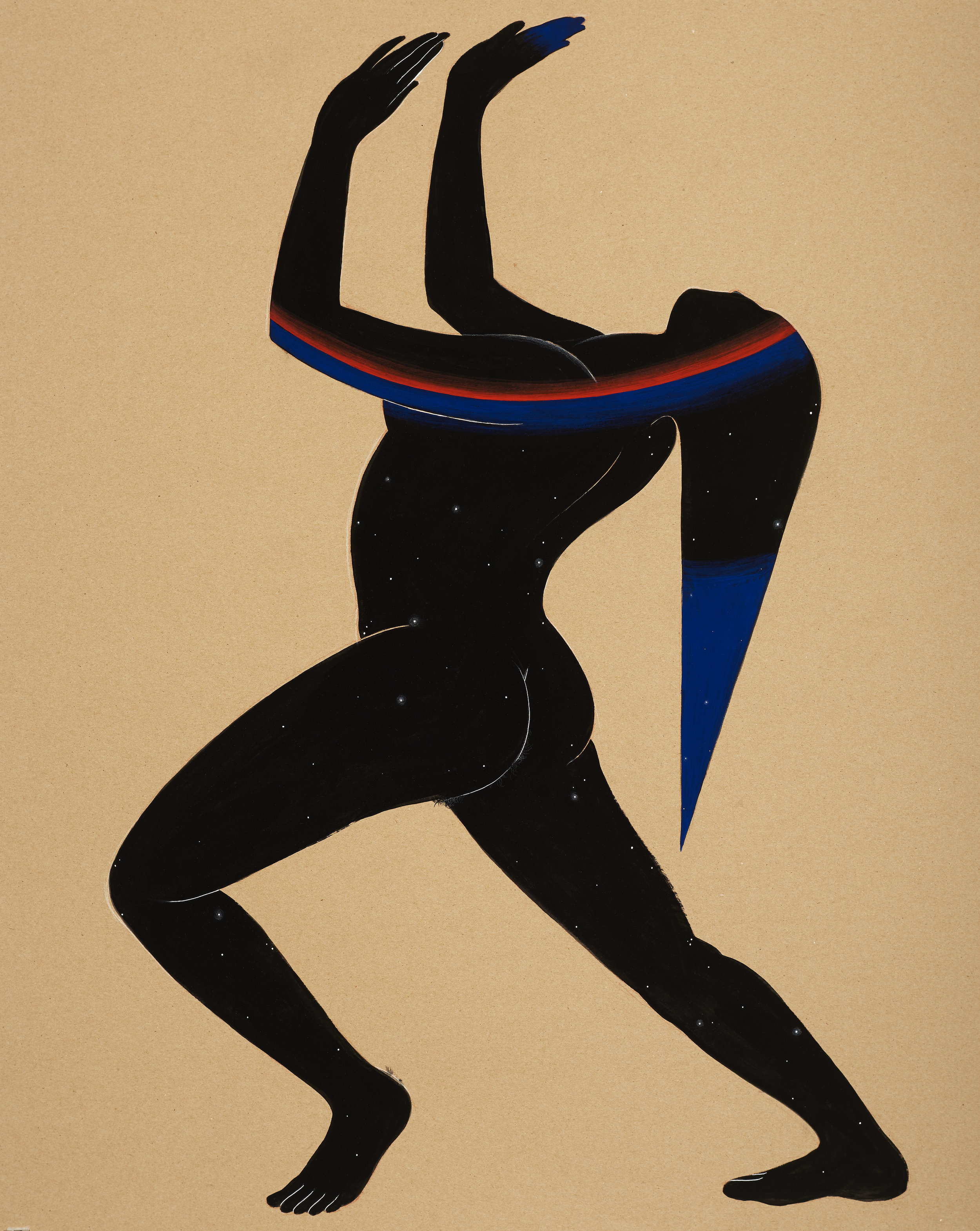  DANCER | 24” X 40” mm on millboard (2018) 