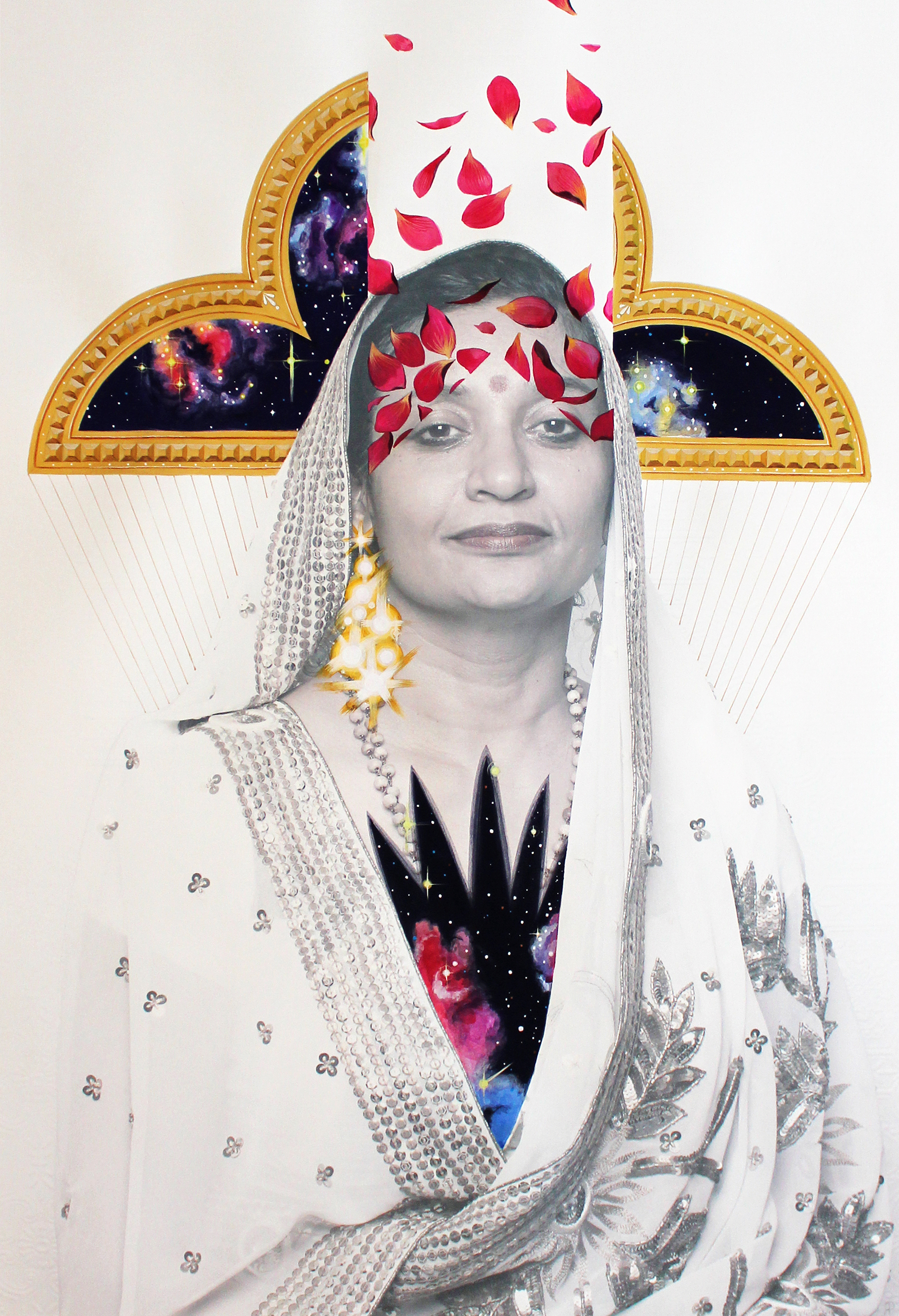   Sharmini  - mm on paper (2014) 