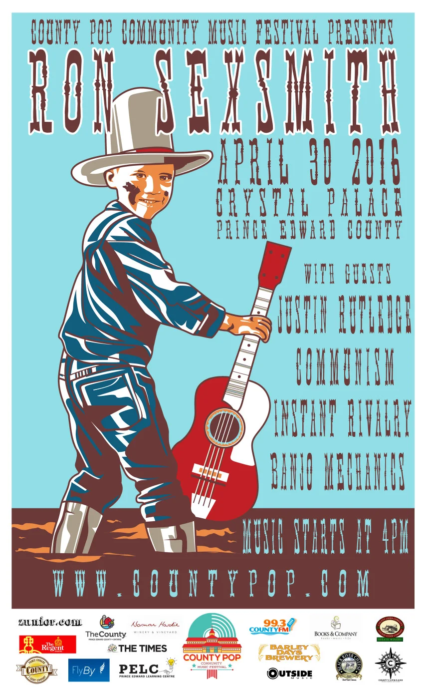 Our official 2016 event poster designed by Ken Hudson from County T-Shirts