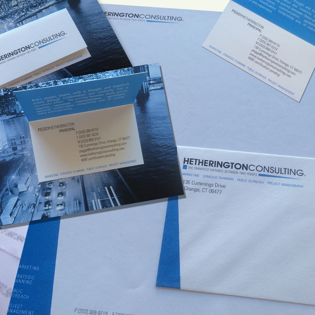 Branding I Identity for Hetherington Consulting