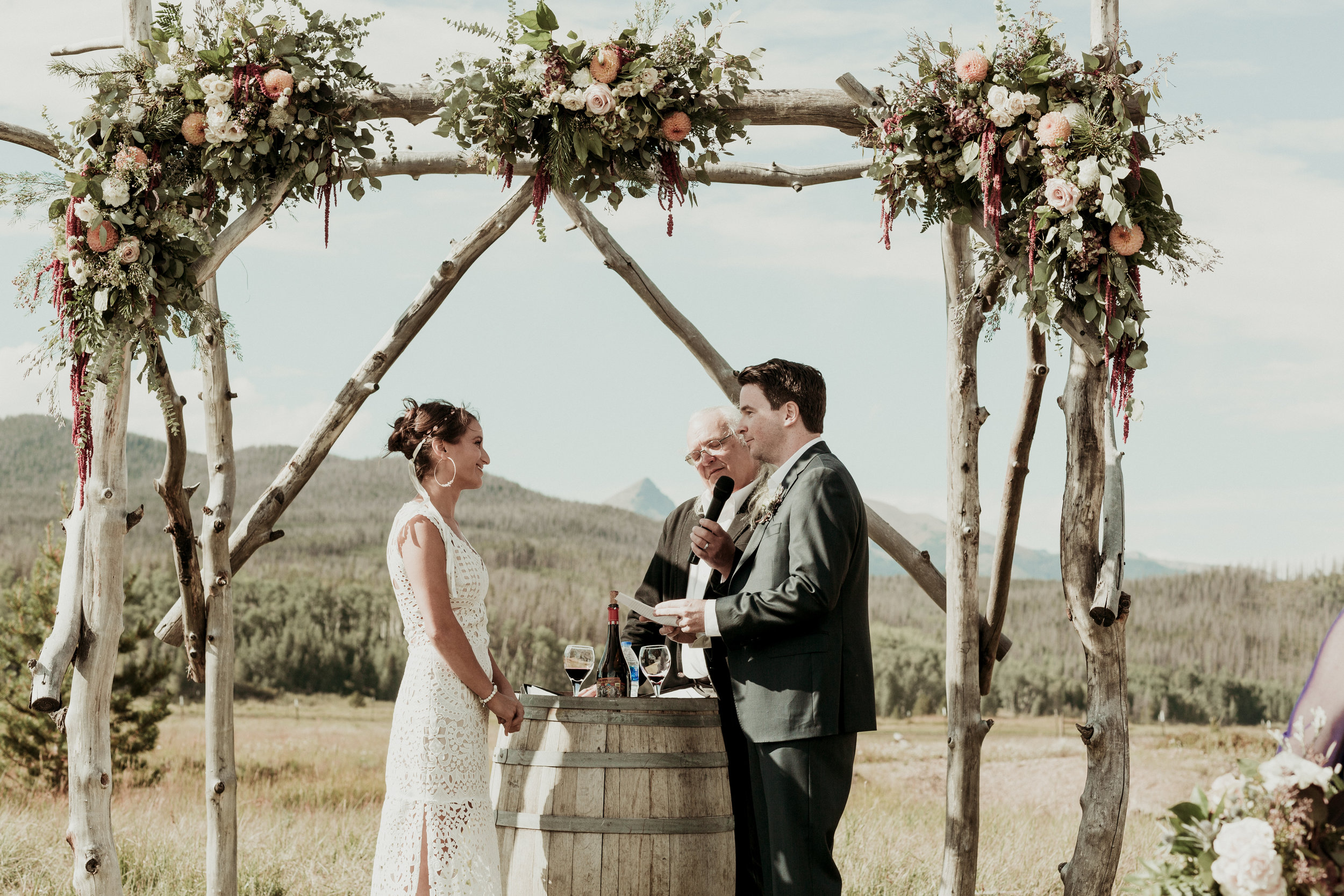 altar chuppah ceremony space wedding medicine magic woman 