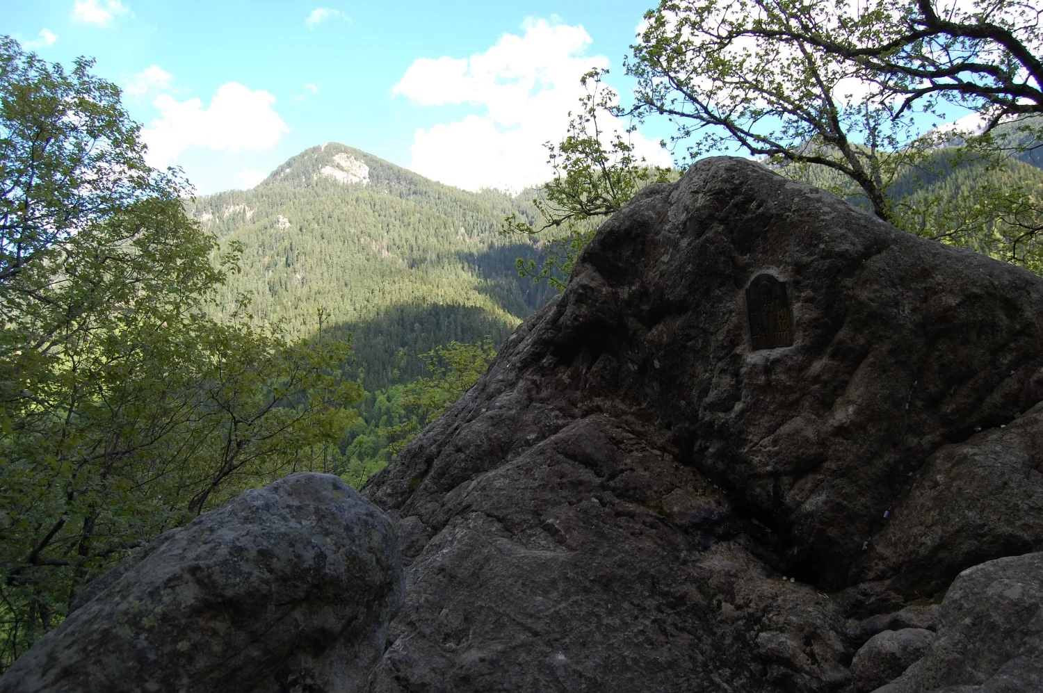 John of Rila's prayer rock.