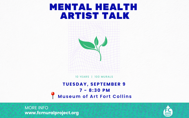 Mental Health Artist Talk