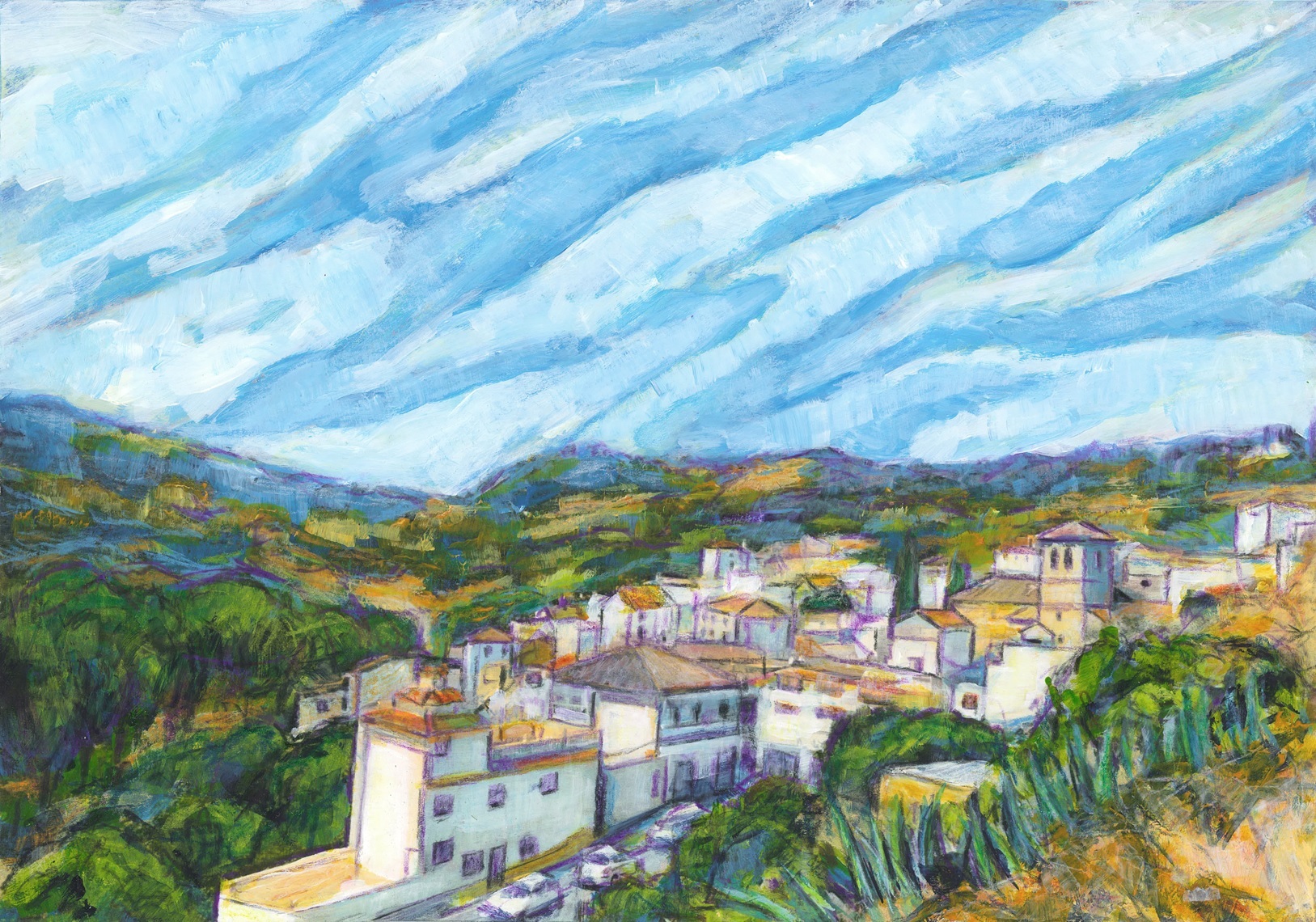 Rooftops, Saleres.jpg