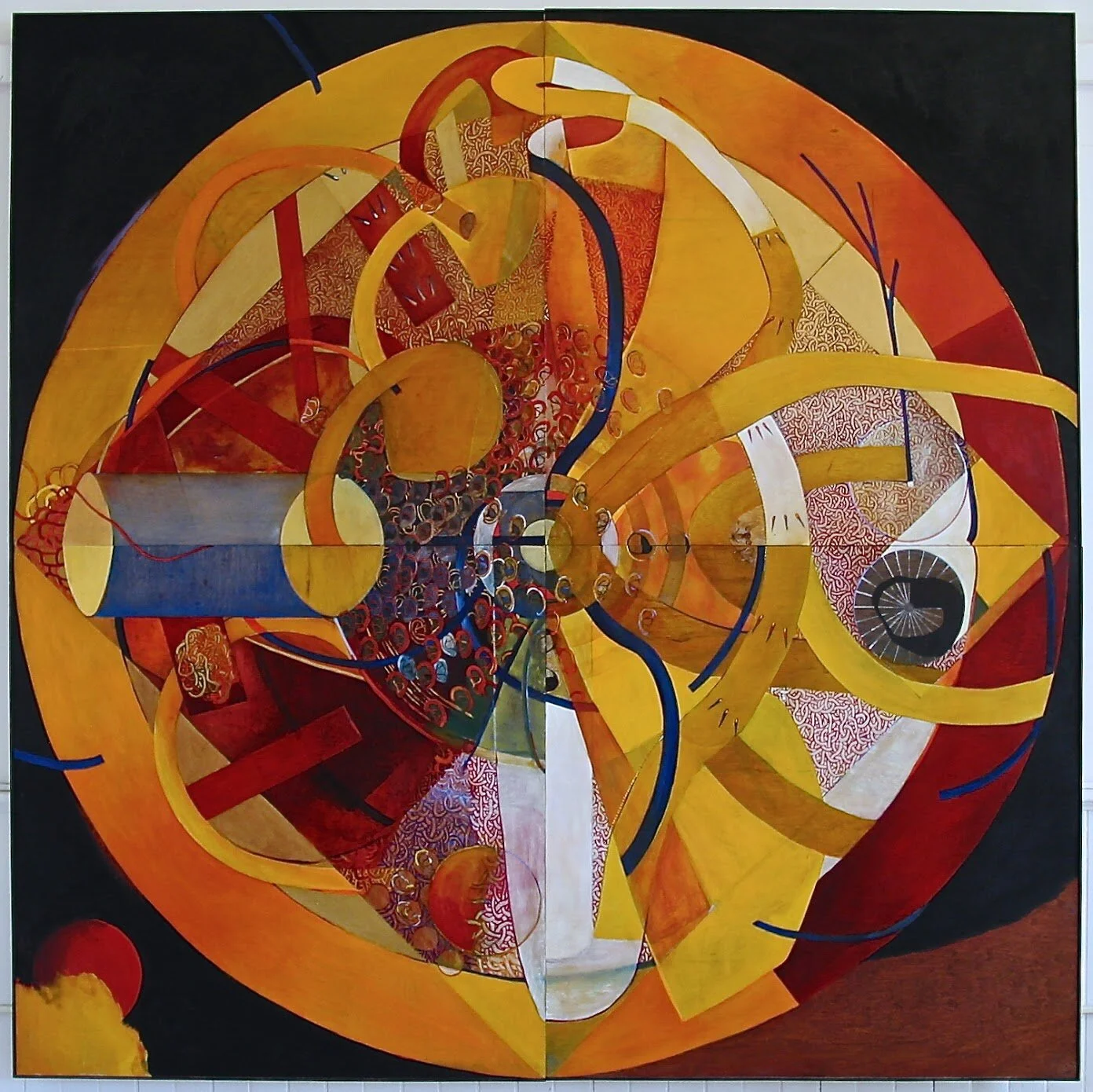 1 Solitary region, 8ftx8ft, on wood.jpg