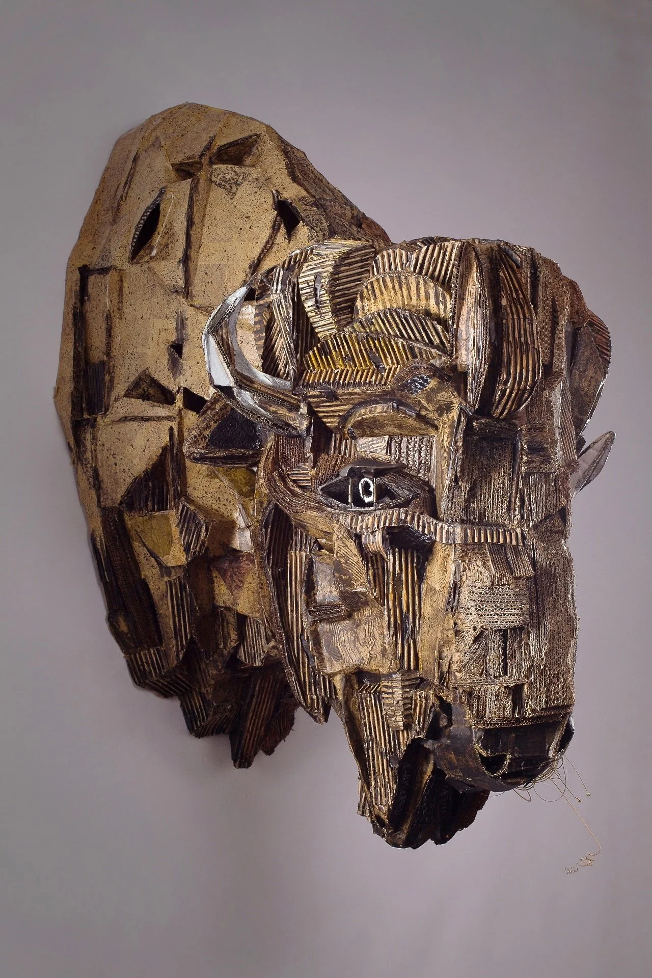 Entel_Bison (from right side) from Cardboard Menagerie (1).jpg