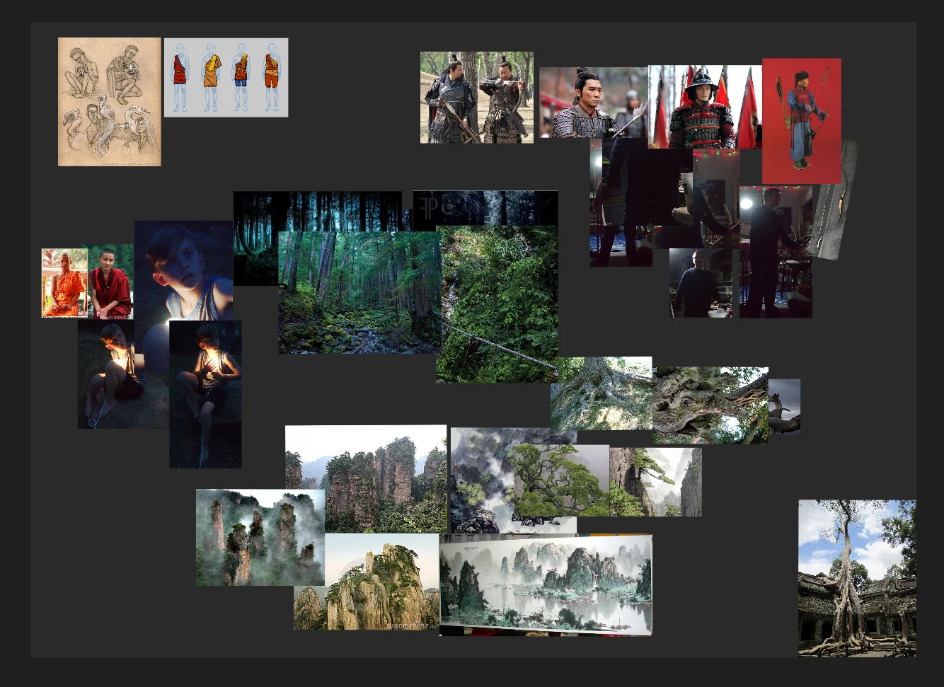 My references file for Pursuit Through the Mists .