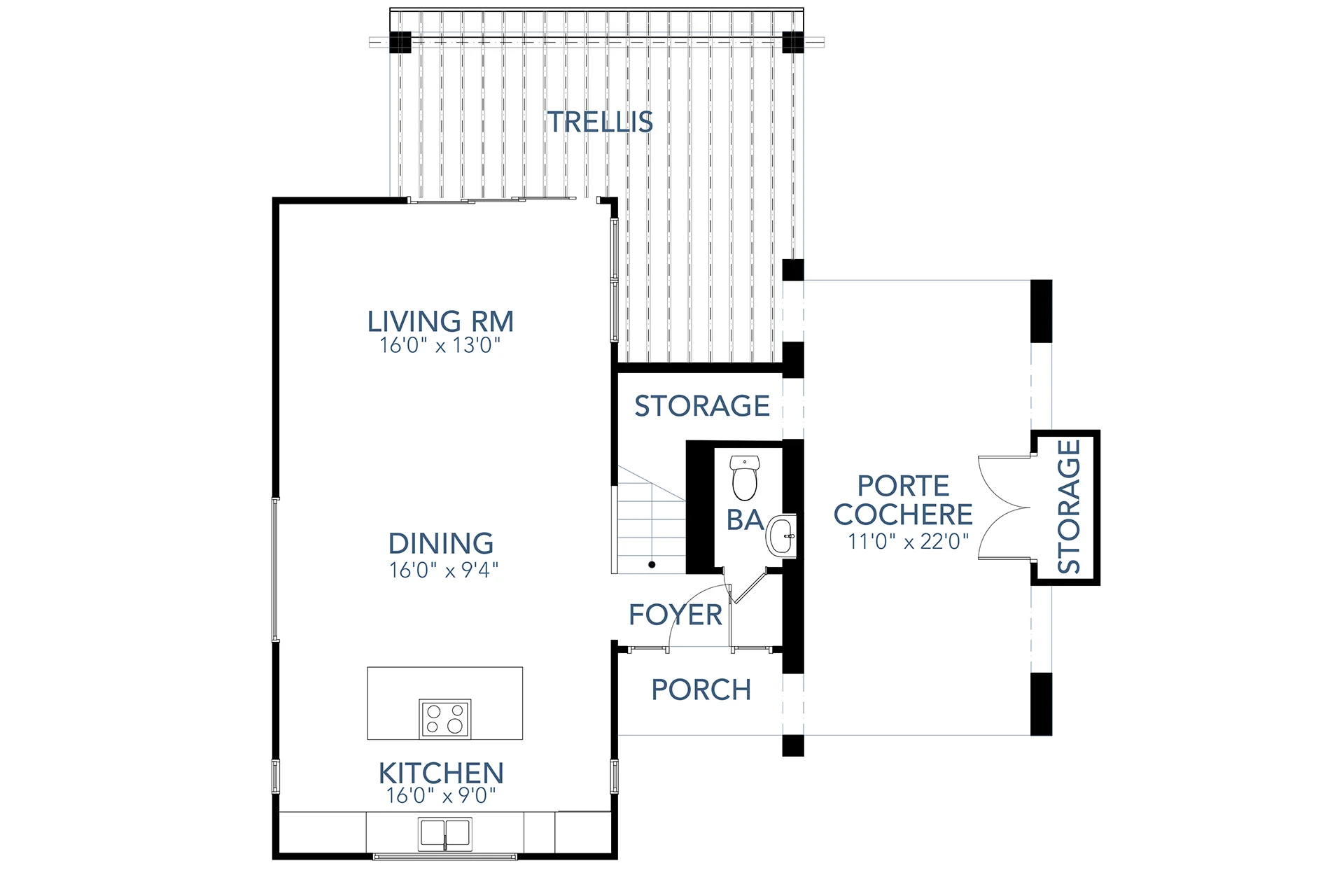 The Gres (plan 1227-17) by HAJEK+associates