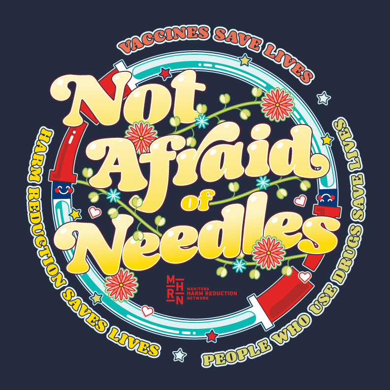 MHRN - Not Afraid of Needles (Red Logo navy background) - square.png