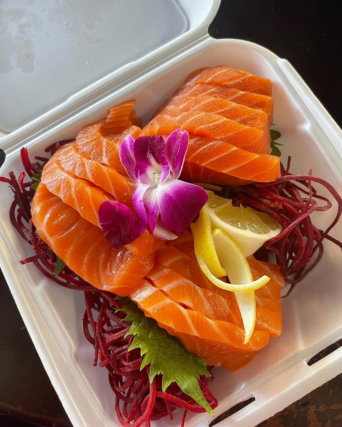 It&rsquo;s the sashimi for me. 🐠 #RawAF