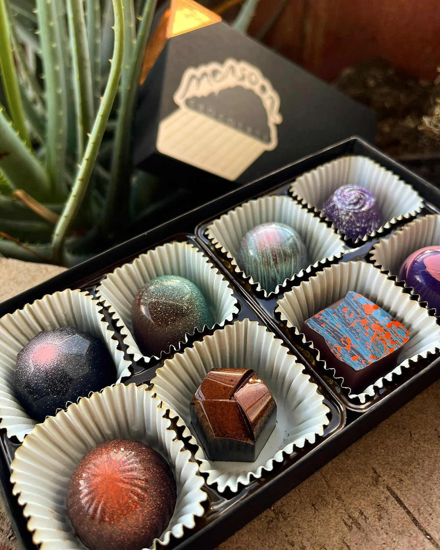 A belated Valentine&rsquo;s Day Gift ❤️ You&rsquo;re all I need @monsoonchocolate &hellip; and Hubz.