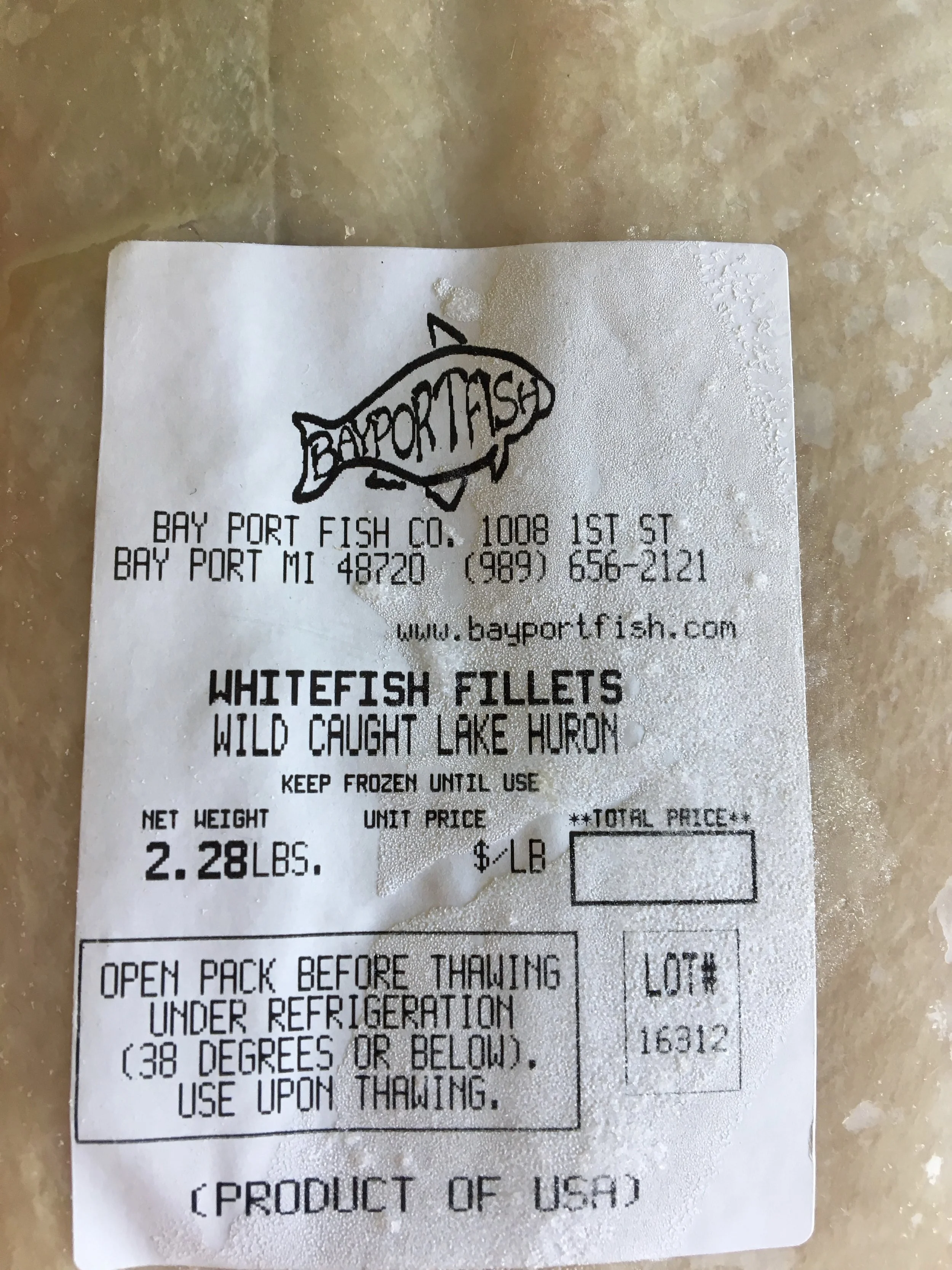 wild caught lake huron whitefish