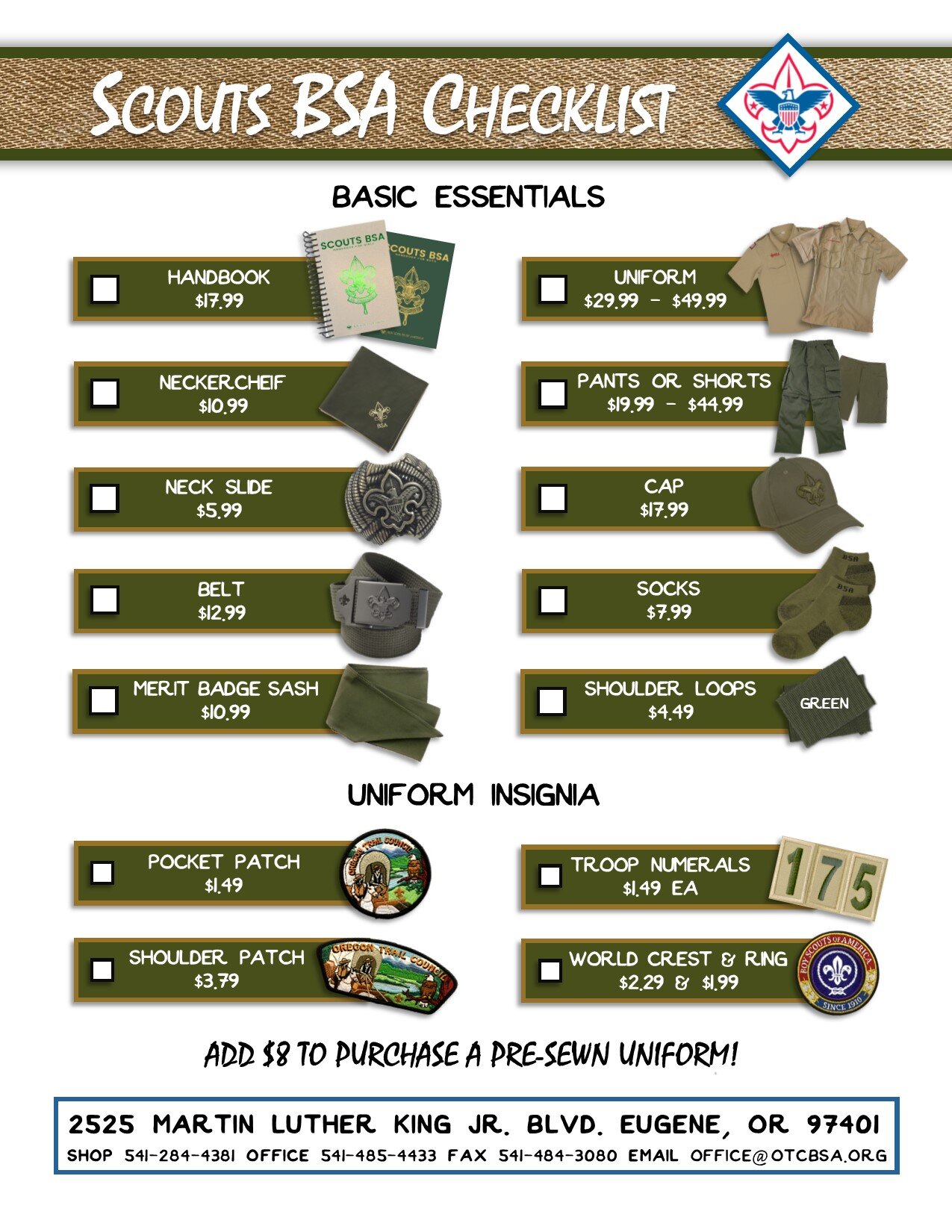10 hiking essentials boy scouts