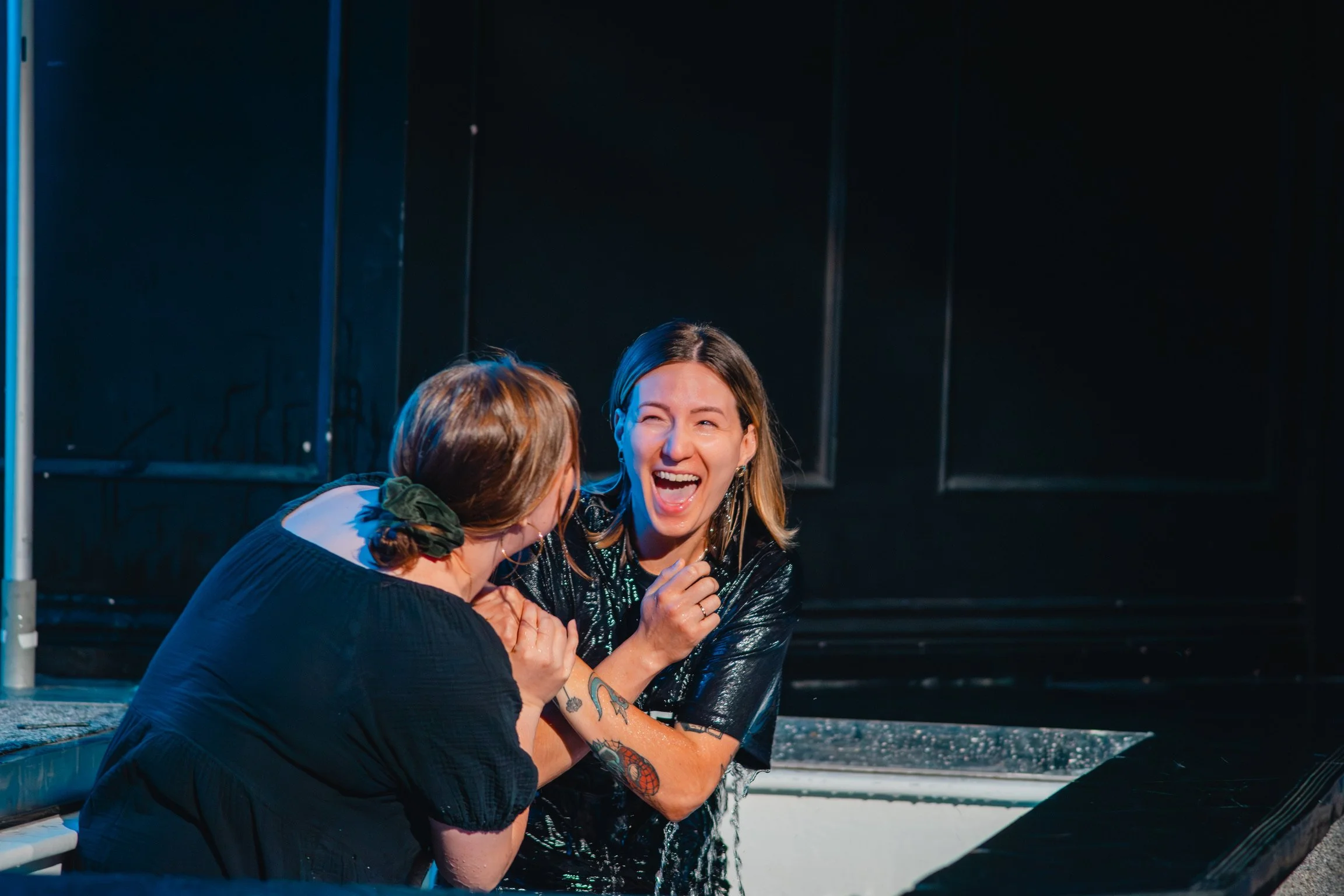 Water Baptism service