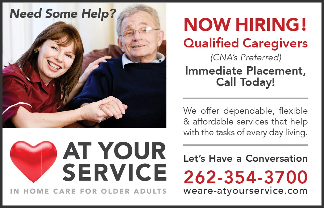 NOW HIRING! At Your Service, Inc