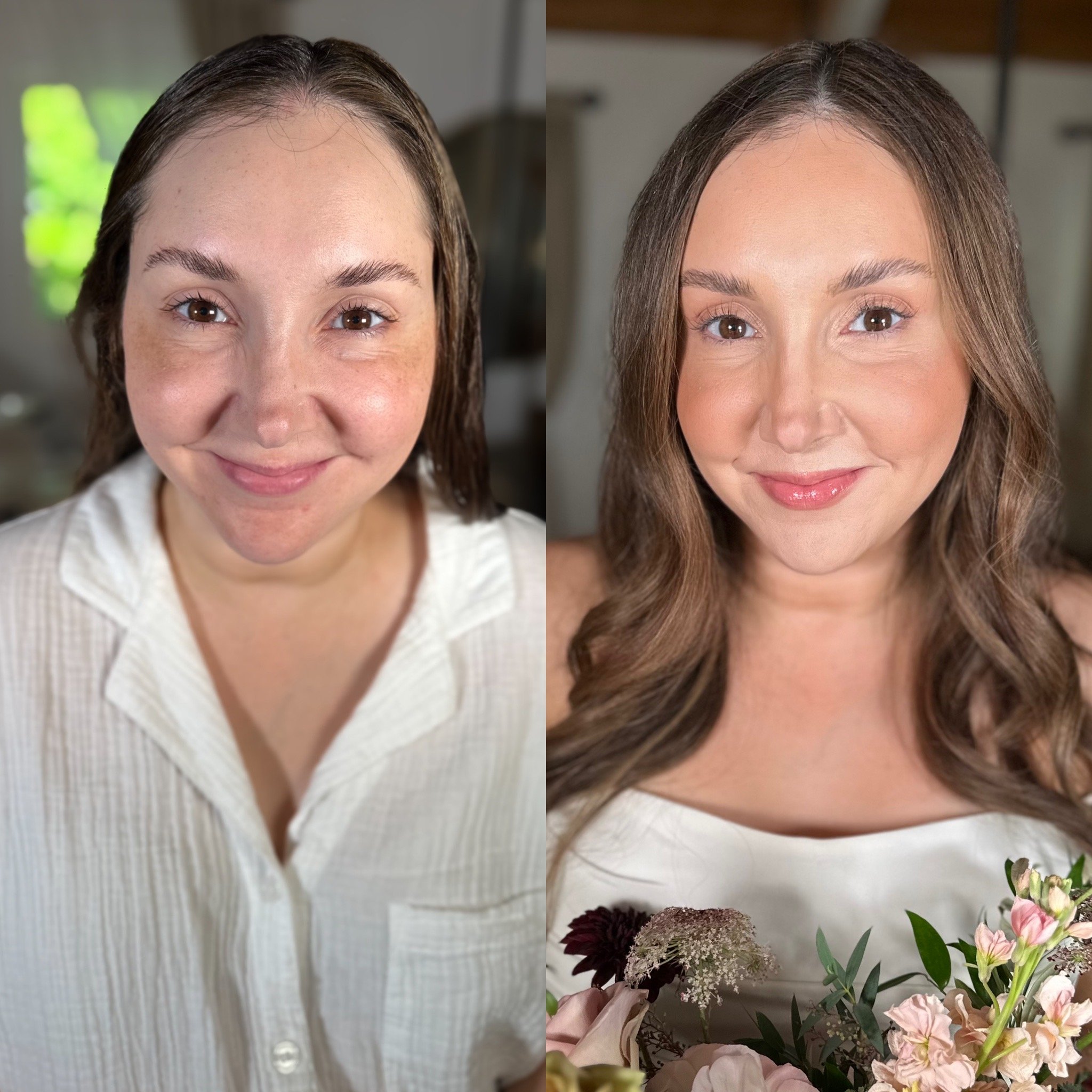 Glowy Bridal Makeup