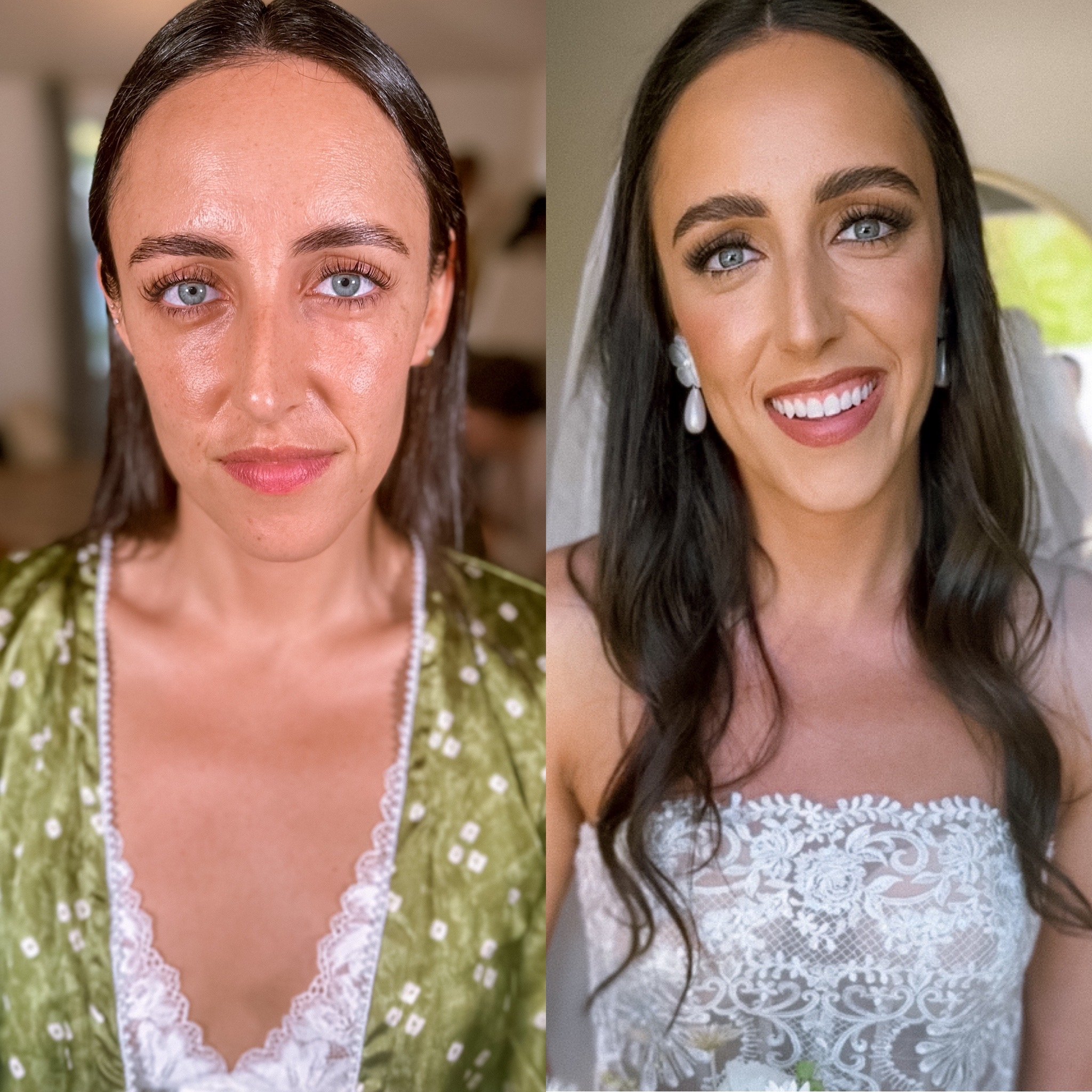 Matte Bridal Makeup