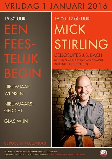 Bach Solo cello suites, no.1 & 6