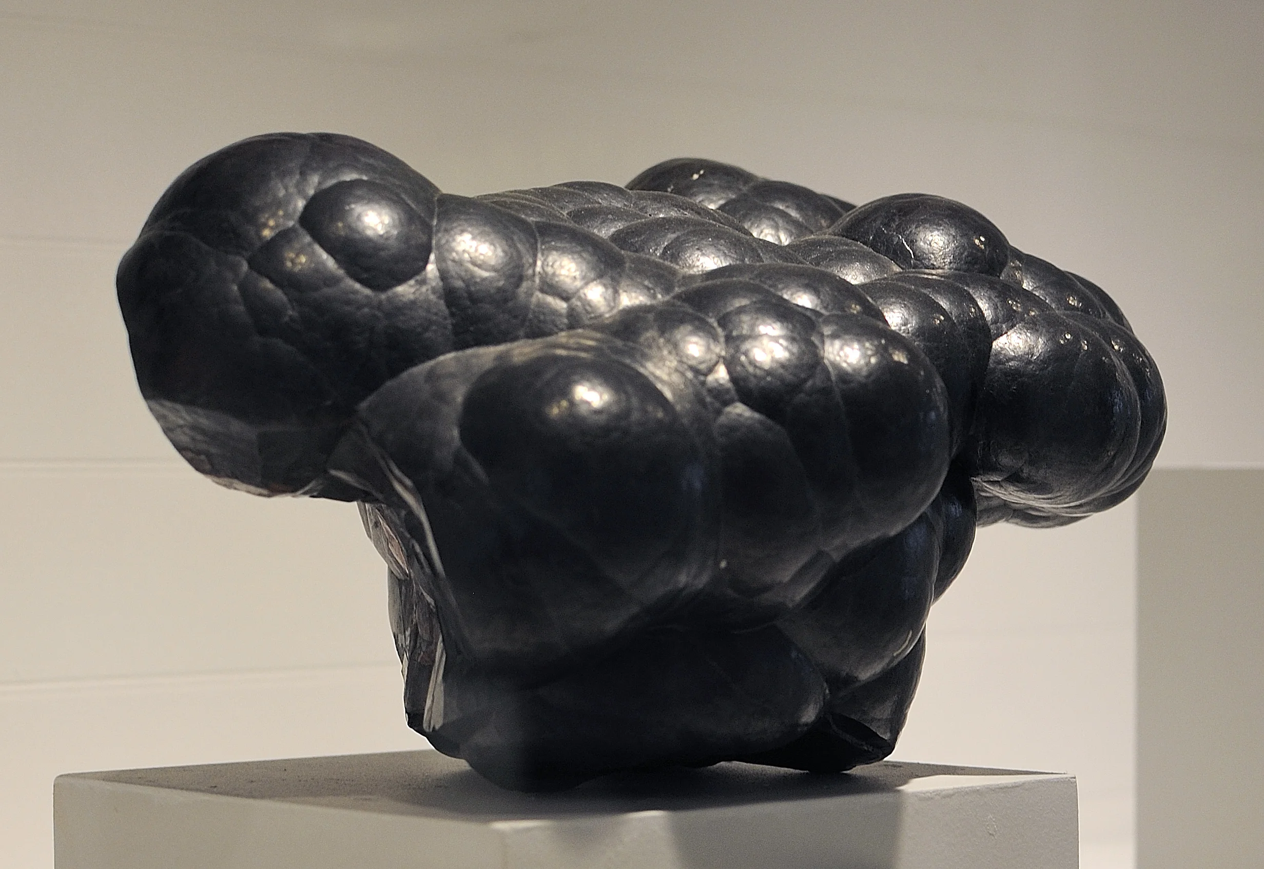 Hematite, at the Harvard Museum of Natural History, Cumbria, England
