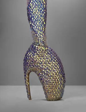  Alexander McQueen Savage Beauty Platos Atlantis Shoes, Photograph: Victoria and Albert Museum