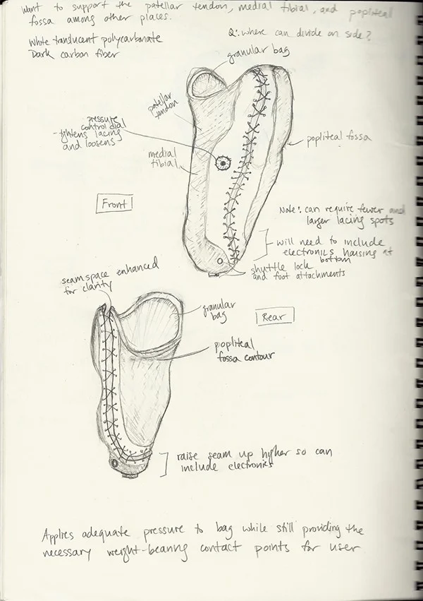   Original concept sketch II by Meisha Brooks  