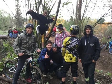 Bermsled halloween race 2014