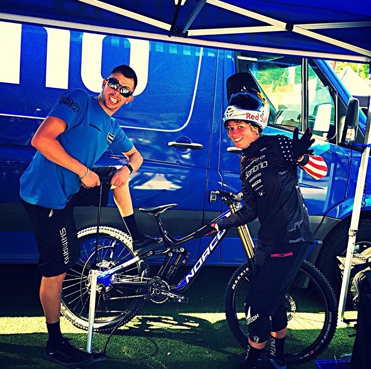 Shimano and fox have been awesome support at all the Pro Grt events!! Team blue for the win. 