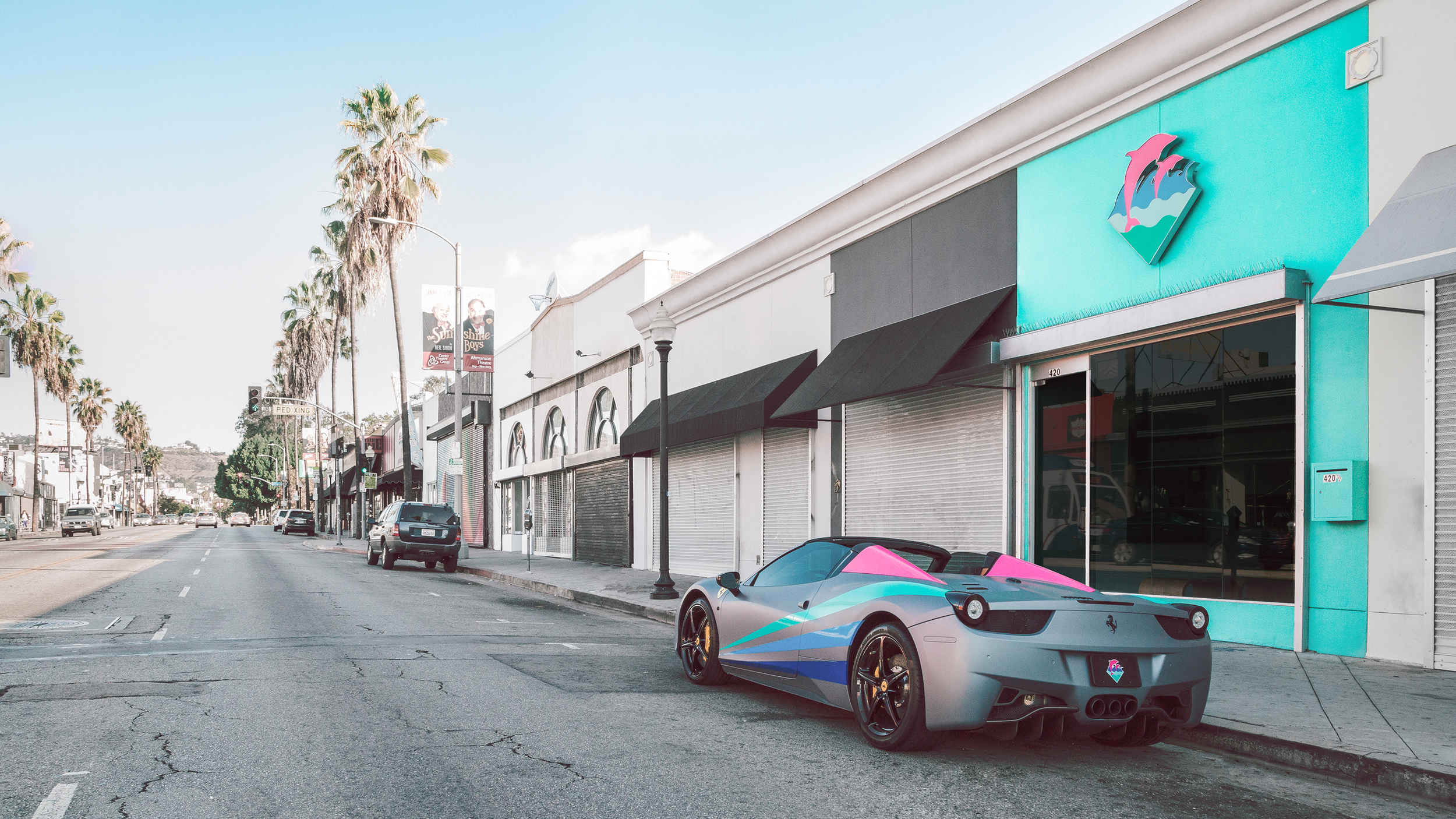  for PINK+DOLPHIN LA, by Me. 
