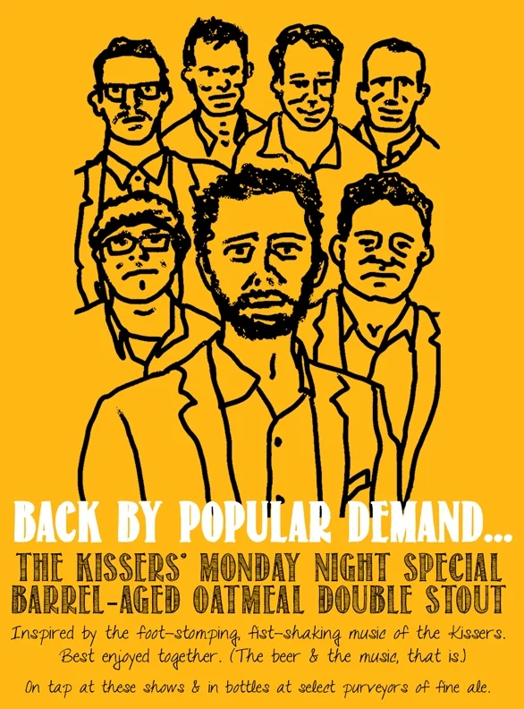 Tyranena Brewery Releases The Kissers Monday Night Special: Double Oatmeal Stout