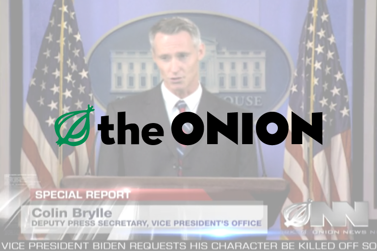 'Biden Requests His Character Be Killed Off So He Can Pursue Future Projects' (One-Liner)
