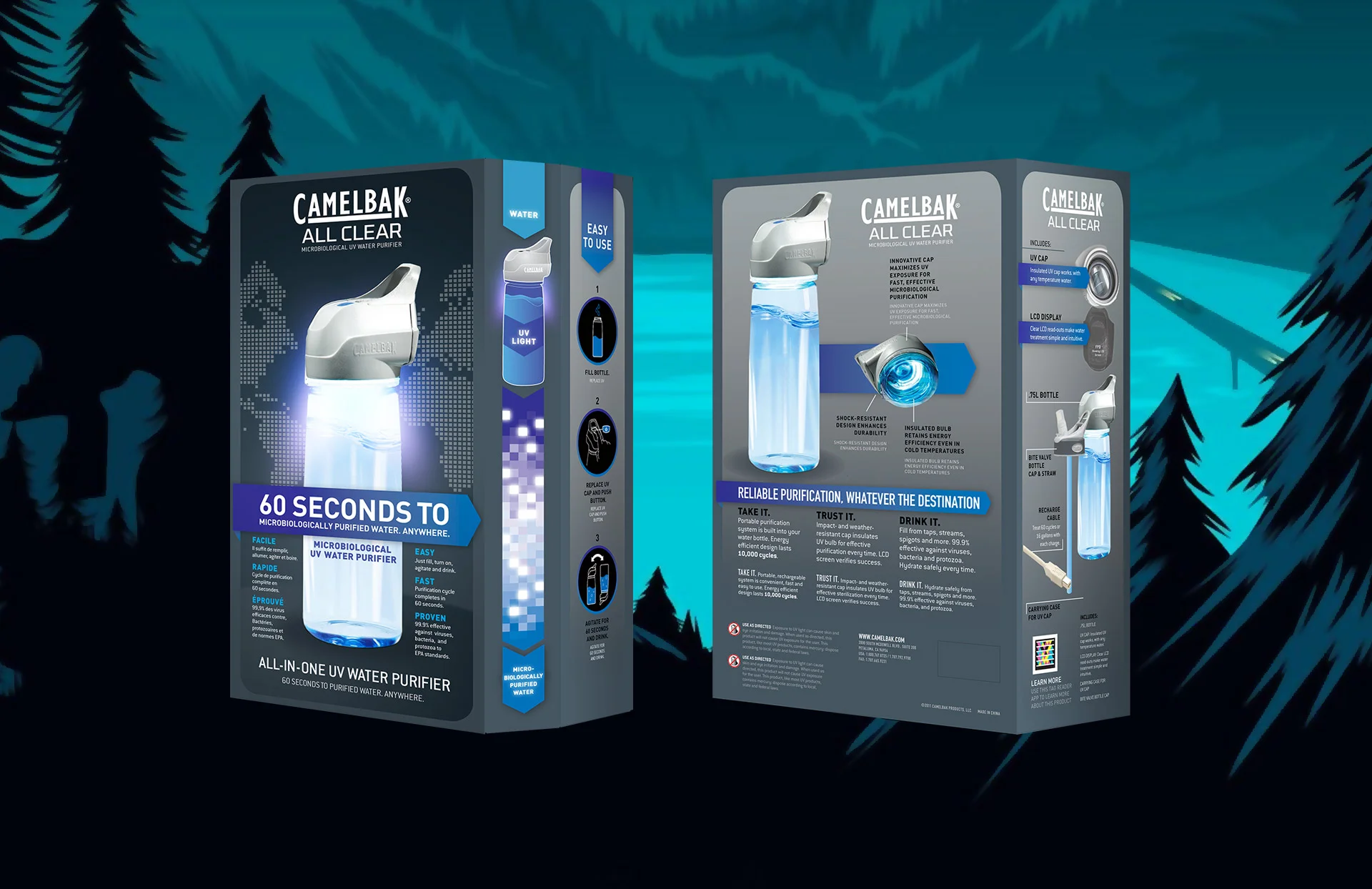 Camelbak All Clear packaging