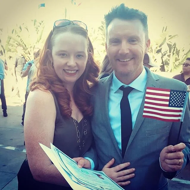 This is one of the most important elections of my lifetime and I am so happy that we&rsquo;re both casting our votes this year! #fbf #dualcitizen #votelikeyourlifedependsonit #elizabethwarren #voteblue2020