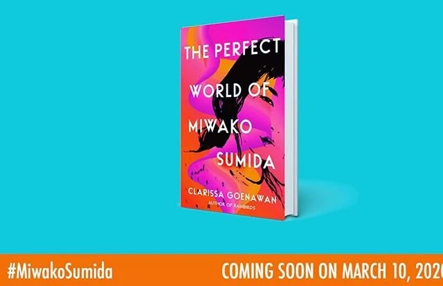 Y&rsquo;all I&rsquo;m so proud of my friend @clarissagoenawan. Five years ago we both entered @bathnovelaward and our writing lives have never been the same. Clarissa&rsquo;s debut novel, Rainbirds, was incredible,  I&rsquo;ve been obsessed with her lyrical and haunting writing style ever since. Her new book &ldquo;The Perfect World of Miwako Sumida&rdquo; is out this Tuesday (available for pre-order now!) I cannot wait to read it, and I hope you will all join me in supporting this amazing writer and buy this book. #bookstagram #futurebestseller  #newbookalert #preorder #clarissagoenawan #bathnovelaward