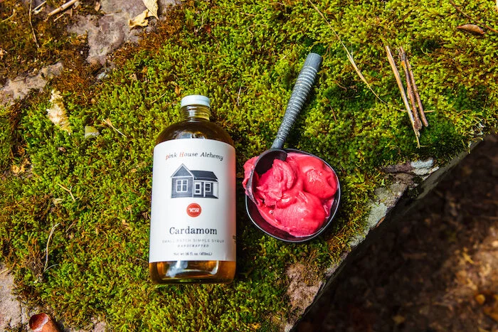 Cardamom Blood Orange Sorbet