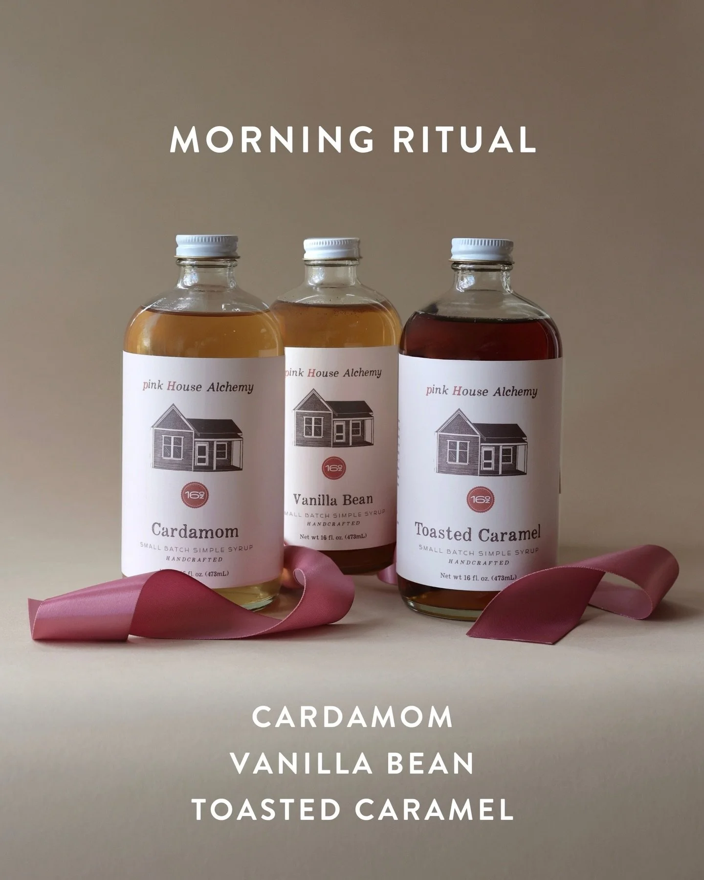 MORNING RITUAL TRIO: AVAILABLE NOW
Give the gift of sweet mornings!

☀️ Morning Ritual Trio☀️
Vanilla Bean: real-vanilla comfort, never cloying
Toasted Caramel: caramelized sugar with a round, nutty finish
Cardamom: aromatic, floral, gently spicy

Pi