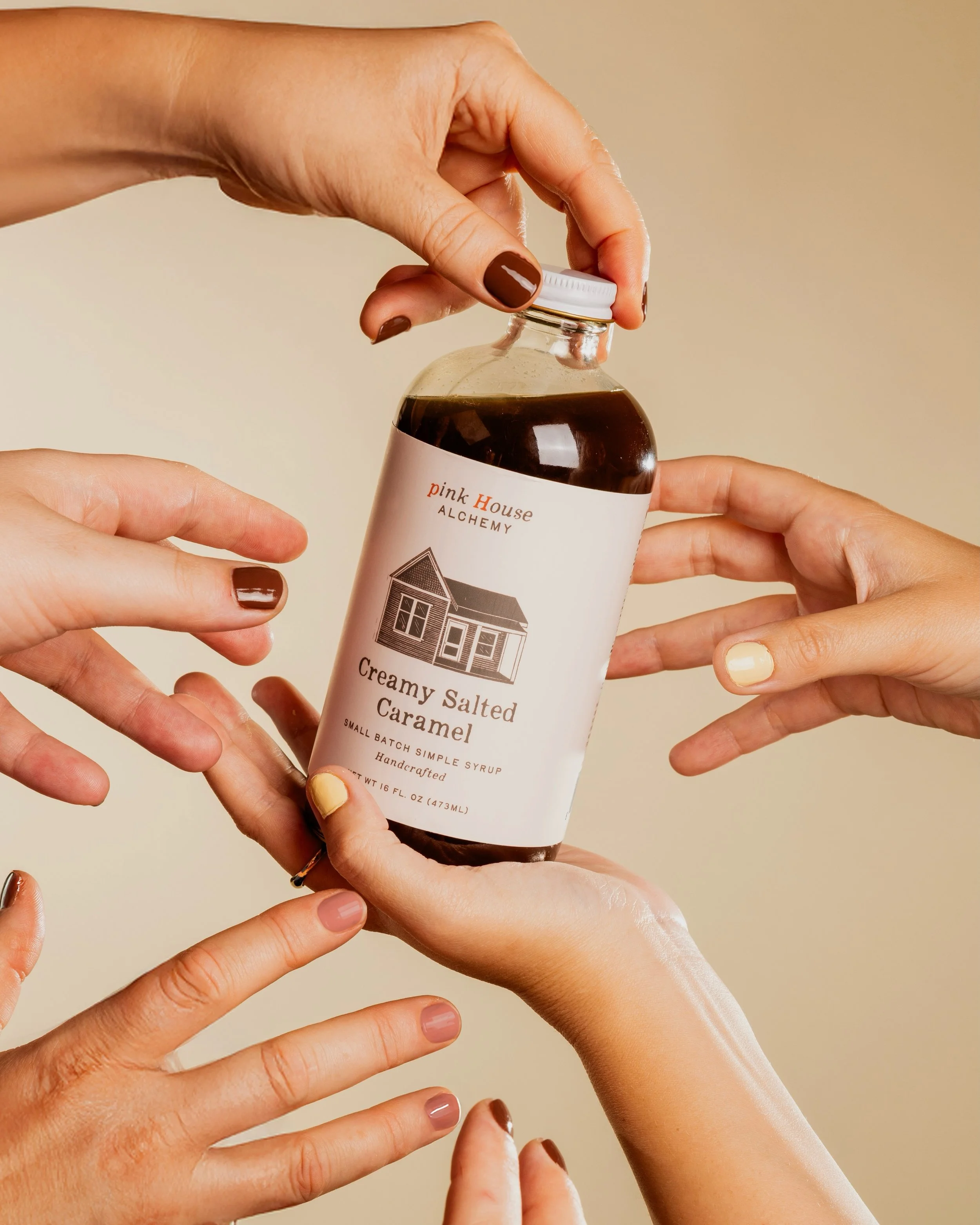 ✨CREAMY SALTED CARAMEL HAS ARRIVED 

Some flavors are too good to share. We seriously can&rsquo;t keep our hands off it. 

Meet the newest addition to the Pink House Alchemy family: a rich, velvety salted caramel syrup layered with depth, softness, b