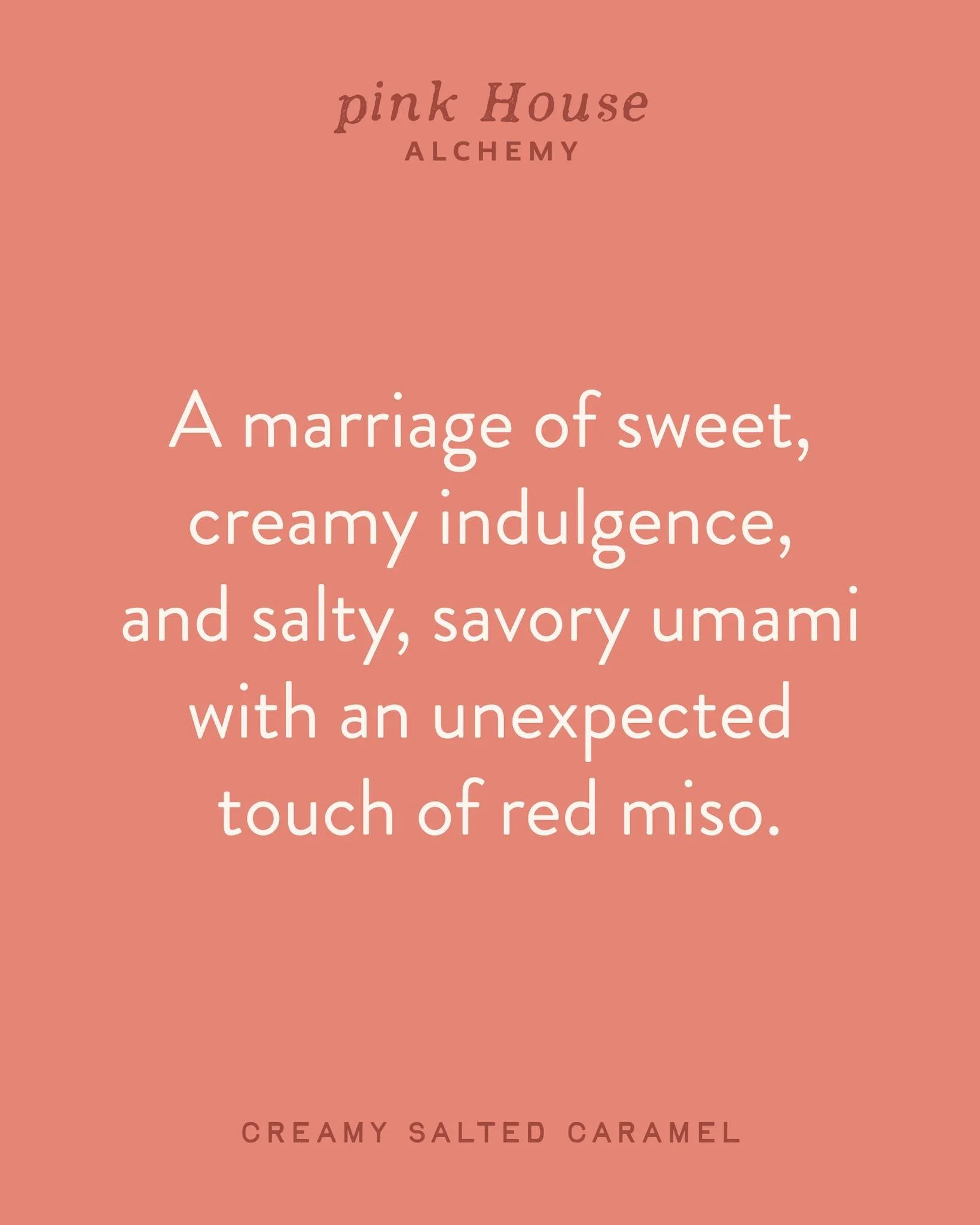 For Creamy Salted Caramel syrup, we weren&rsquo;t interested in reinventing caramel. We wanted to deepen it. Something familiar, but not predictable... 

Raise your hand if you've tried it 👋 

Now available online (link in bio 👀)

#pinkhousealchemy