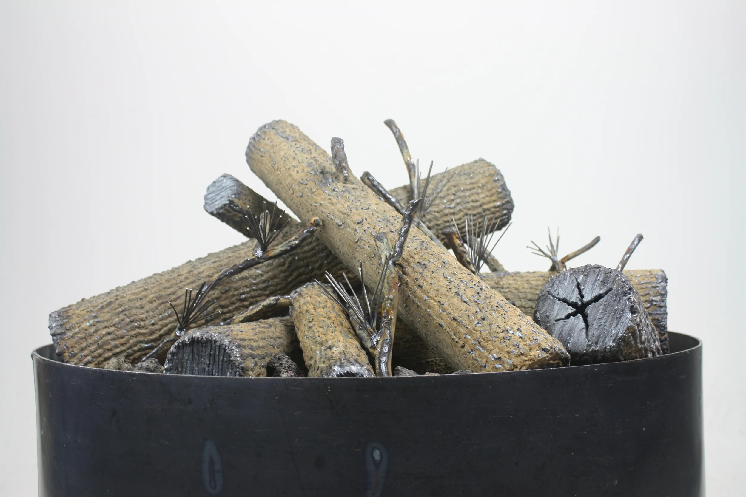 Metal Fire Pit Logs Colorado Custom Fire Pits — Colorado Custom Fire Pits