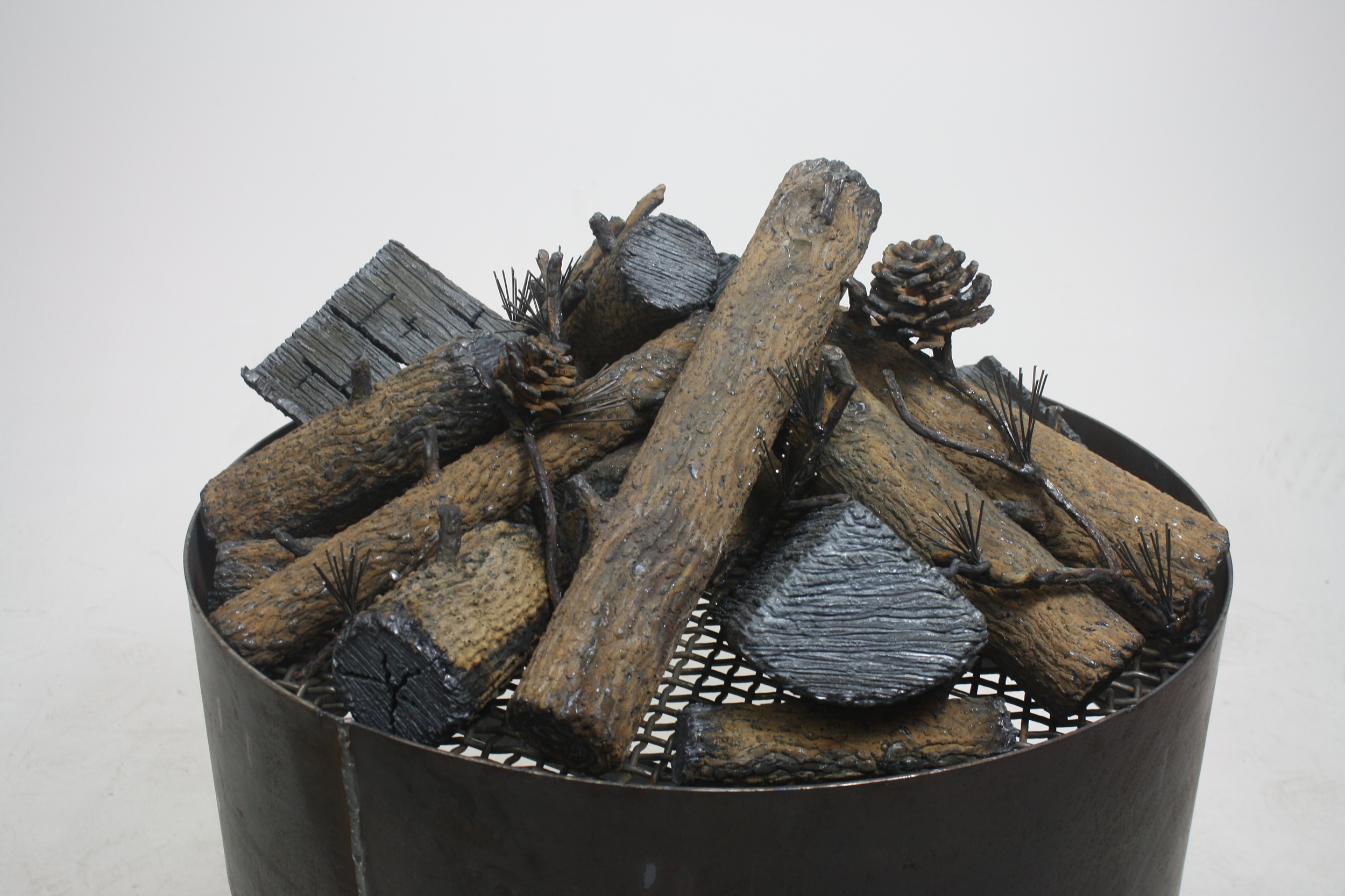 Metal Fire Pit Logs Colorado Custom Fire Pits — Colorado Custom Fire Pits