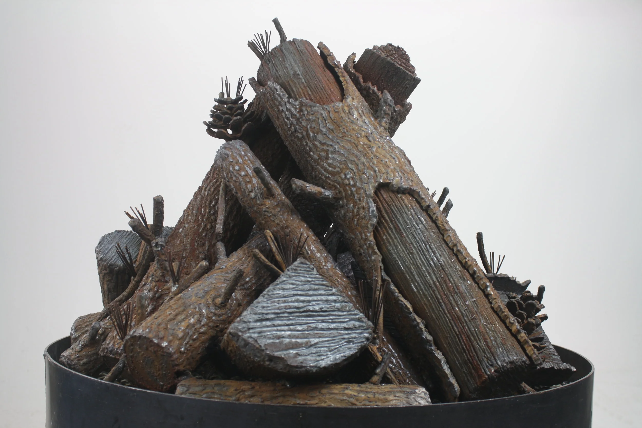 Metal Fire Pit Logs Colorado Custom Fire Pits — Colorado Custom Fire Pits