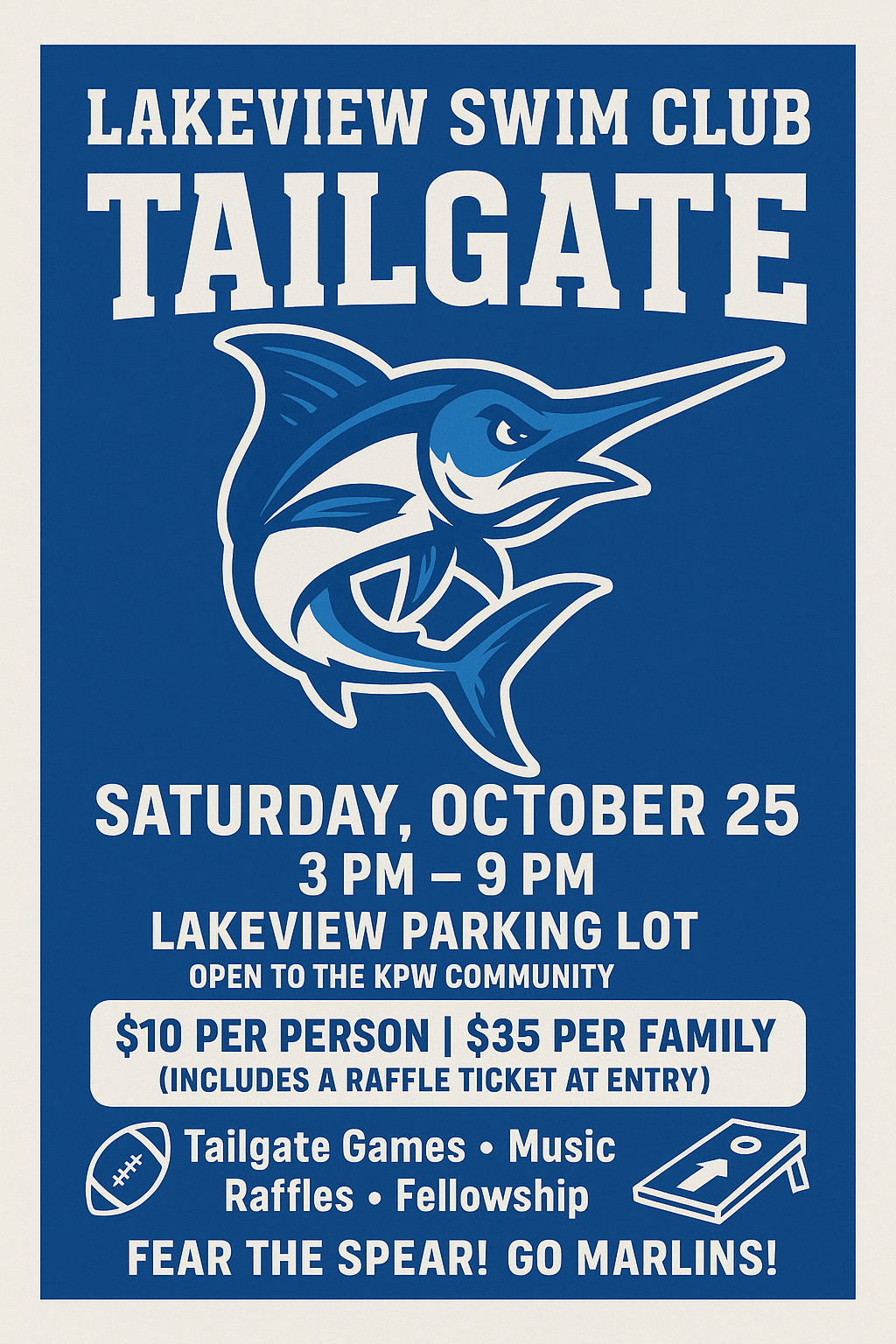 Lakeview Parking Lot Tailgate